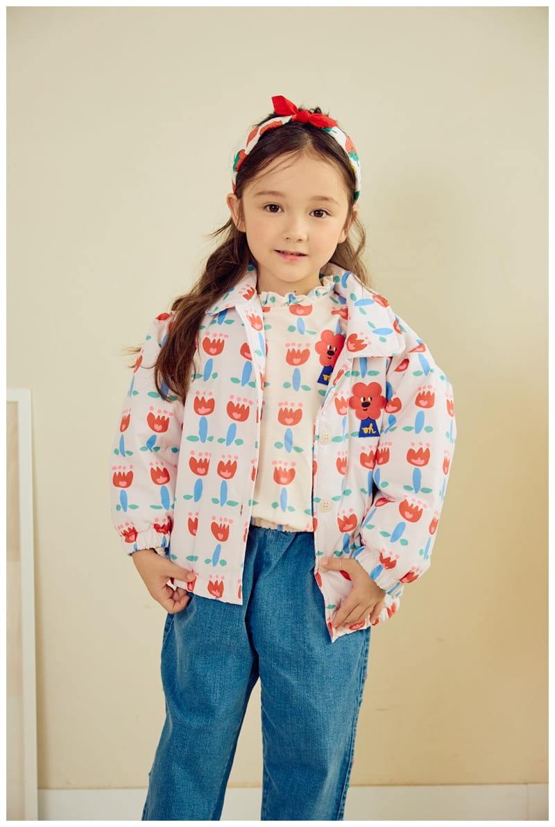 Mimico - Korean Children Fashion - #minifashionista - Flower Jumper - 5