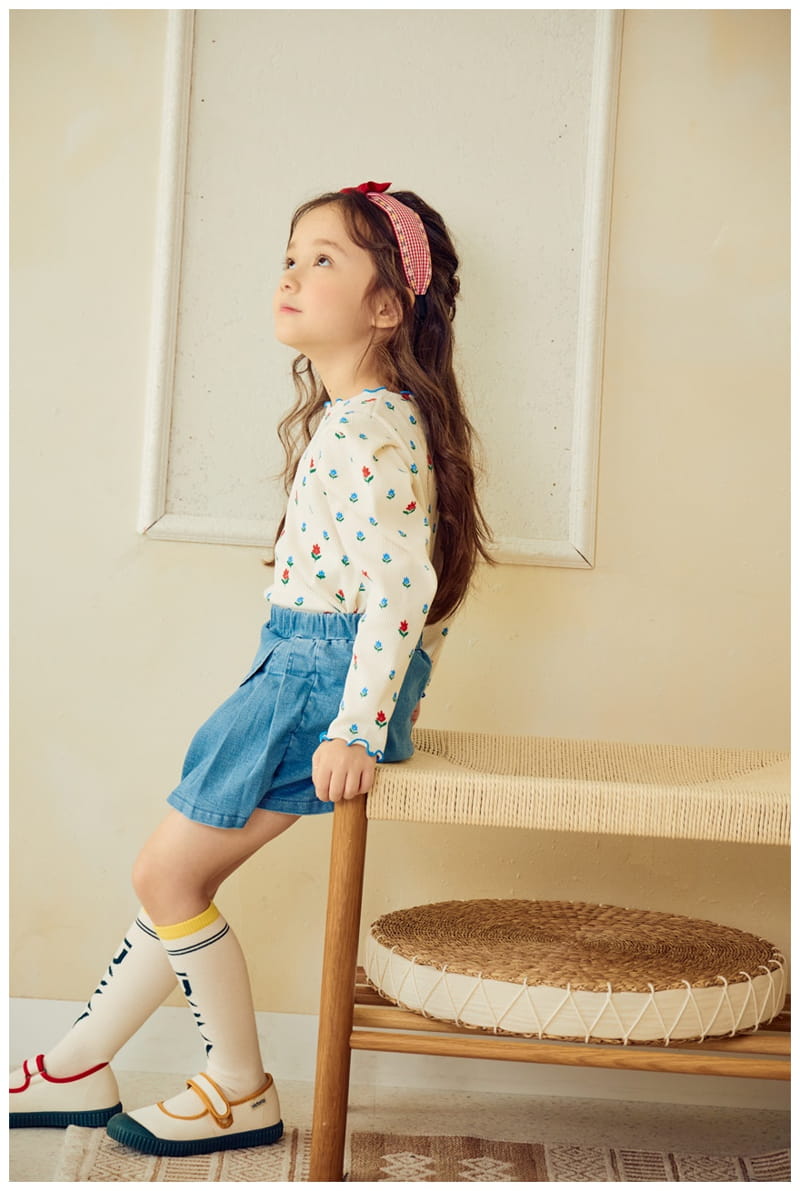 Mimico - Korean Children Fashion - #minifashionista - Wrap Skirt - 4