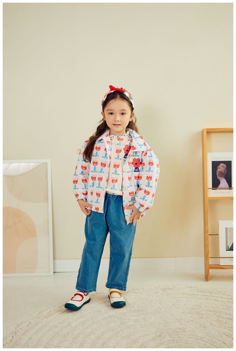 Mimico - Korean Children Fashion - #prettylittlegirls - Flower Jumper - 6