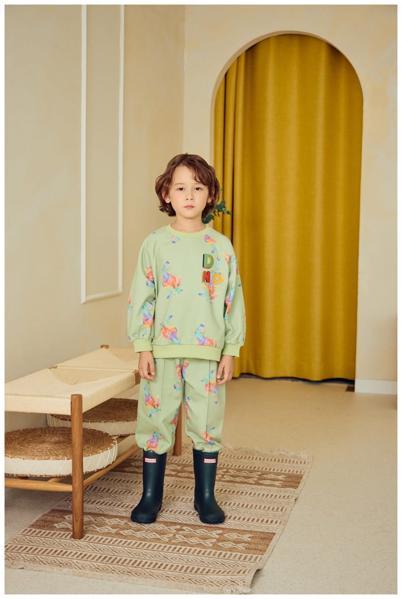 Mimico - Korean Children Fashion - #toddlerclothing - Dino Pants - 4