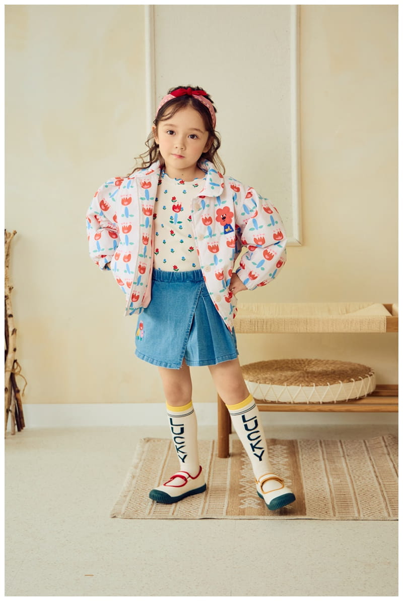 Mimico - Korean Children Fashion - #stylishchildhood - Flower Jumper - 9