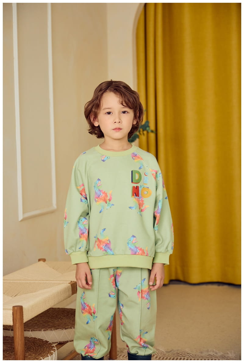 Mimico - Korean Children Fashion - #toddlerclothing - Dino TEe - 2