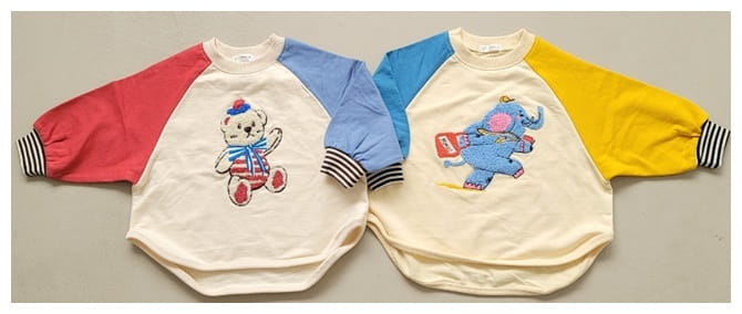Mimico - Korean Children Fashion - #toddlerclothing - Elly Bear Tee