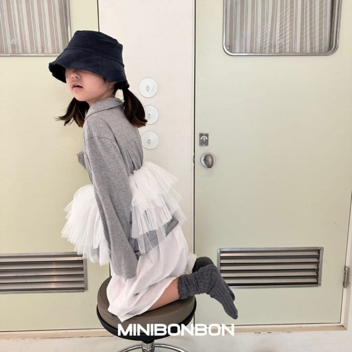 Mini Bongbong - Korean Children Fashion - #discoveringself - Blended Bucket Hat - 6