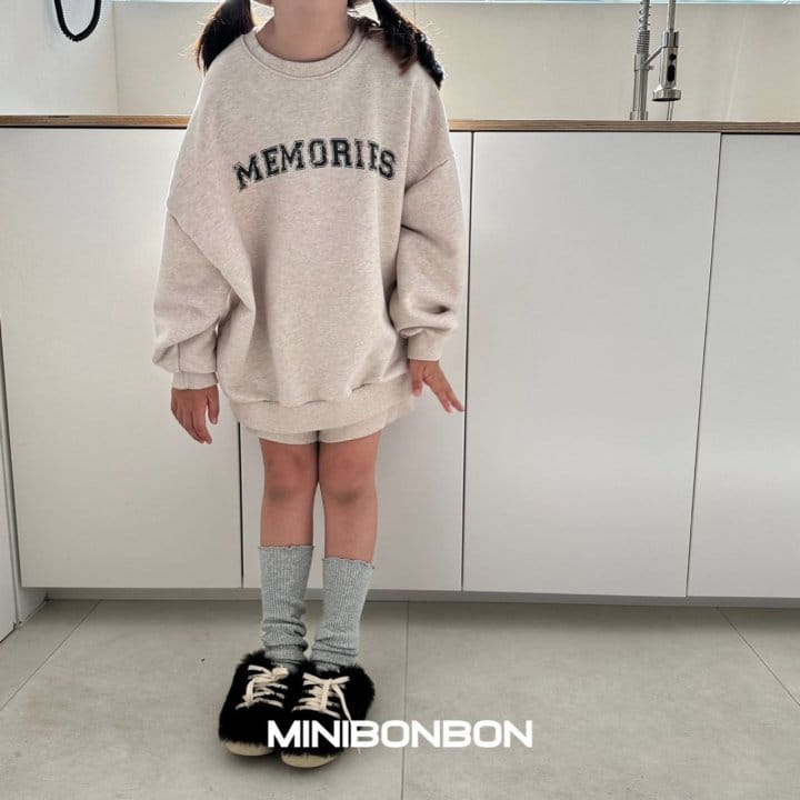 Mini Bongbong - Korean Children Fashion - #kidsstore - Memories Sweatshirt
