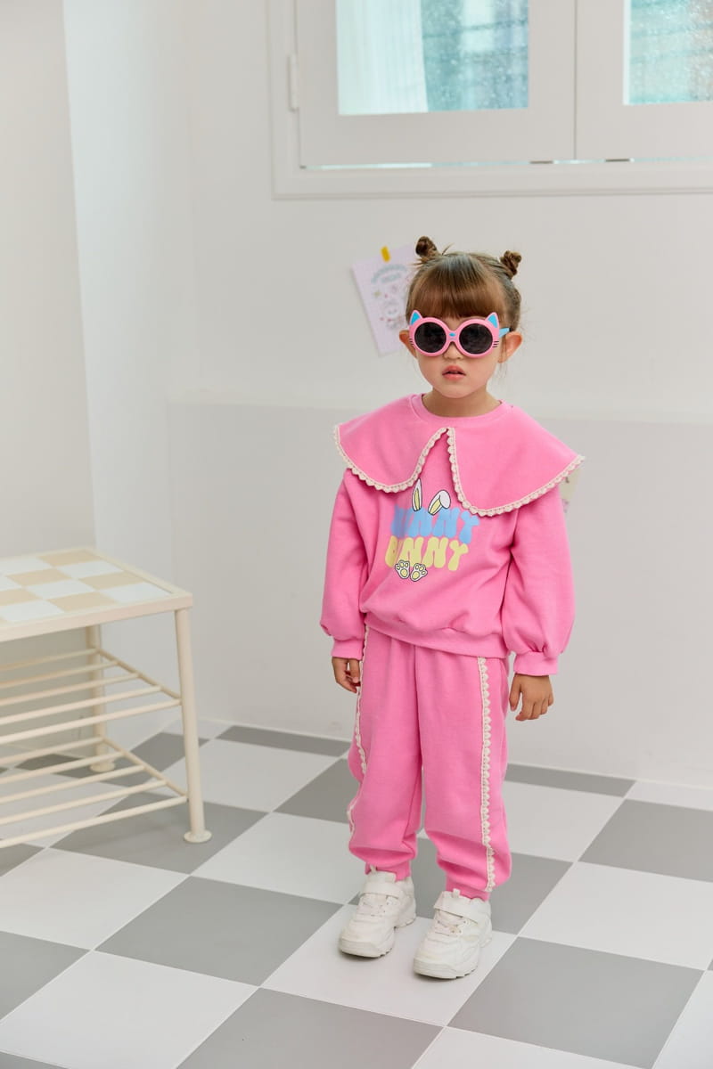 Miniature - Korean Children Fashion - #Kfashion4kids - Bunny Top Bottom Set - 11