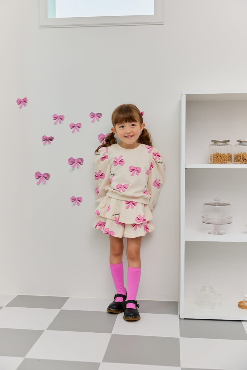 Miniature - Korean Children Fashion - #childofig - Jenny Top Bottom Set - 4