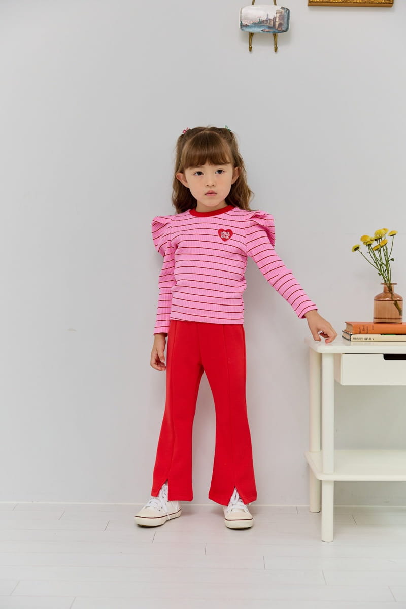 Miniature - Korean Children Fashion - #childrensboutique - Bera Rib Tee - 4