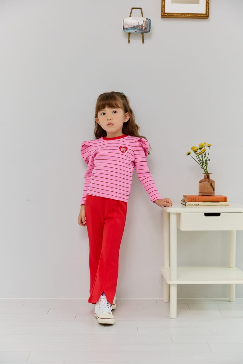 Miniature - Korean Children Fashion - #discoveringself - Bera Rib Tee - 5