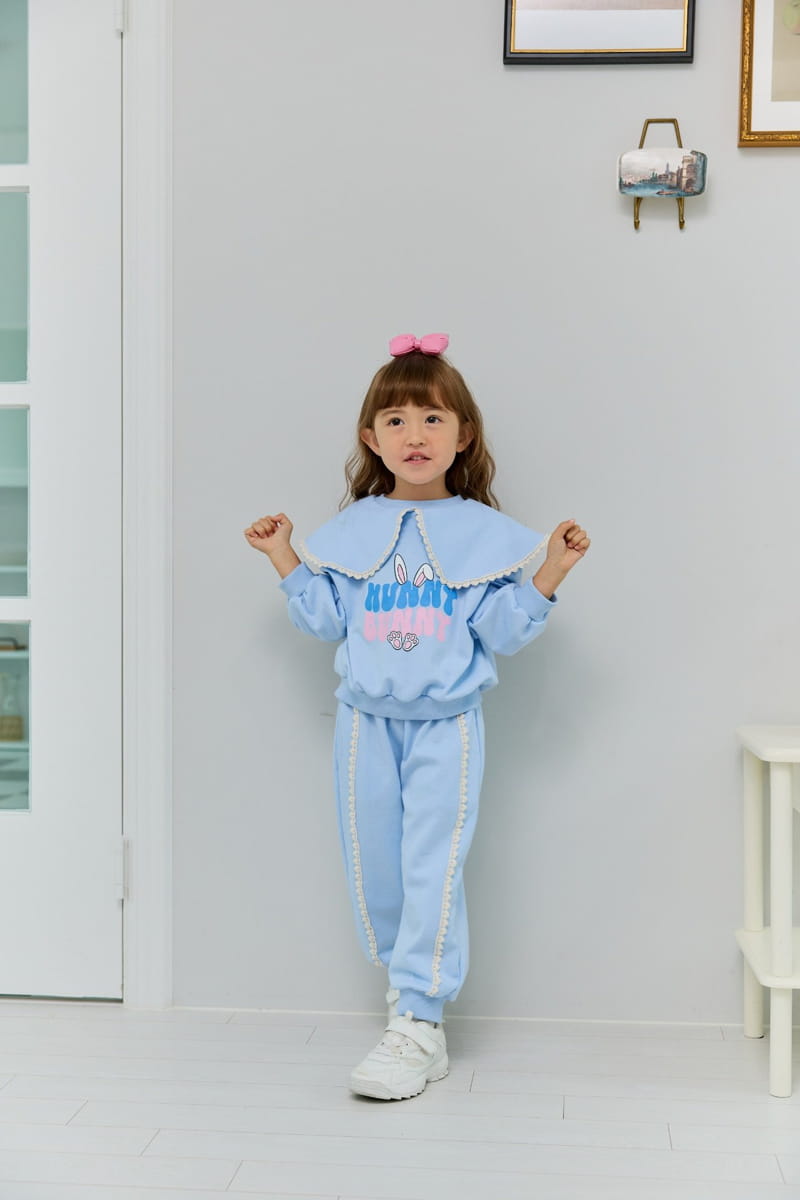 Miniature - Korean Children Fashion - #fashionkids - Bunny Top Bottom Set - 7
