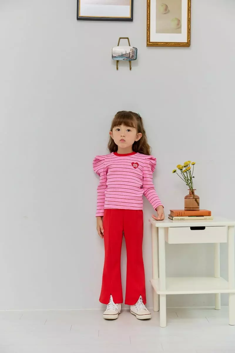 Miniature - Korean Children Fashion - #fashionkids - Bera Rib Tee - 6