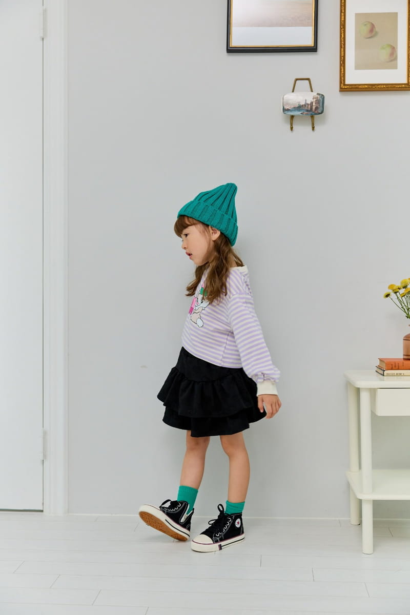 Miniature - Korean Children Fashion - #kidsshorts - Hello Banie Tee - 4
