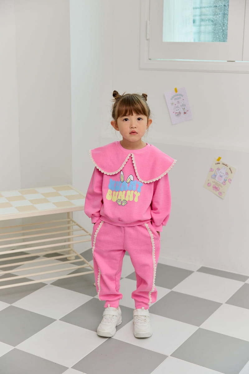 Miniature - Korean Children Fashion - #kidsstore - Bunny Top Bottom Set - 9
