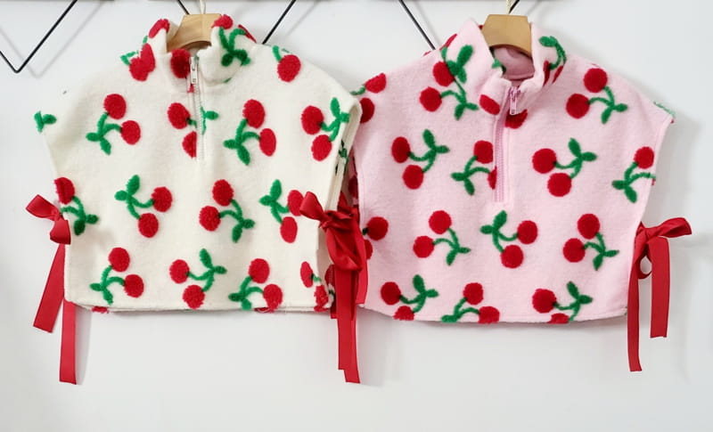 Miniature - Korean Children Fashion - #littlefashionista - Cherry Vest - 2