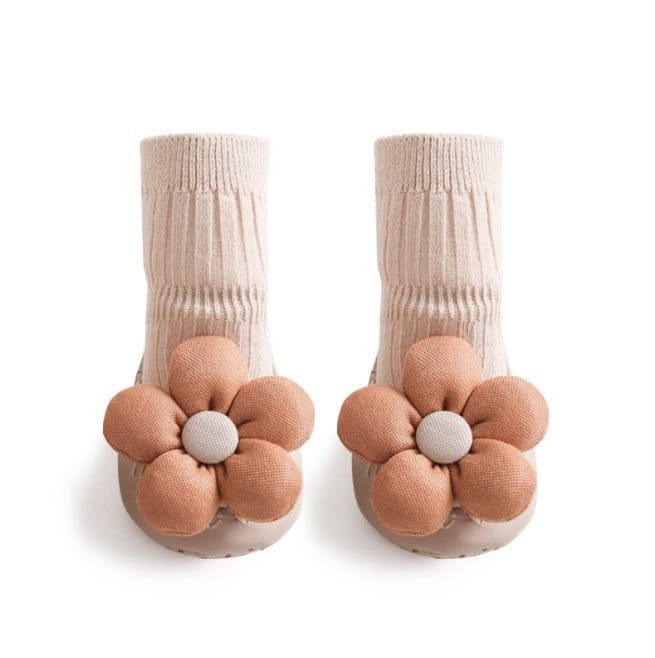 Miso - Korean Baby Fashion - #babyboutique - Flower Walk  Socks - 8
