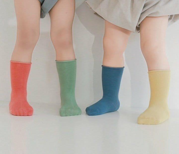 Miso - Korean Baby Fashion - #babyboutiqueclothing - Ding Dong Deng Socks - 2
