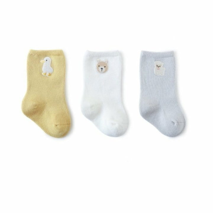 Miso - Korean Baby Fashion - #babyfashion - Duck Socks - 2