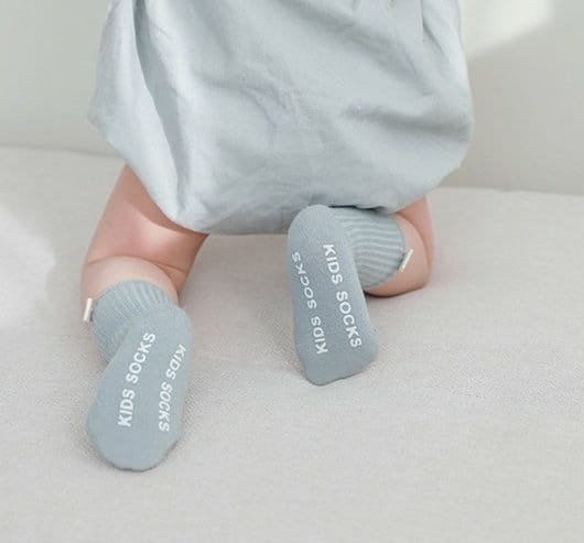 Miso - Korean Baby Fashion - #babyootd - Label Rib Socks - 8