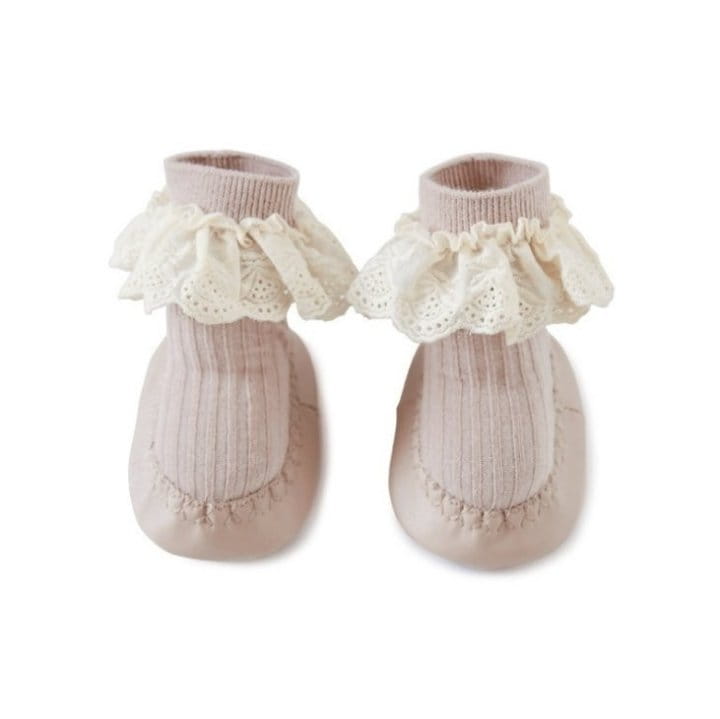 Miso - Korean Baby Fashion - #babyoninstagram - Lace Walk  Socks - 4