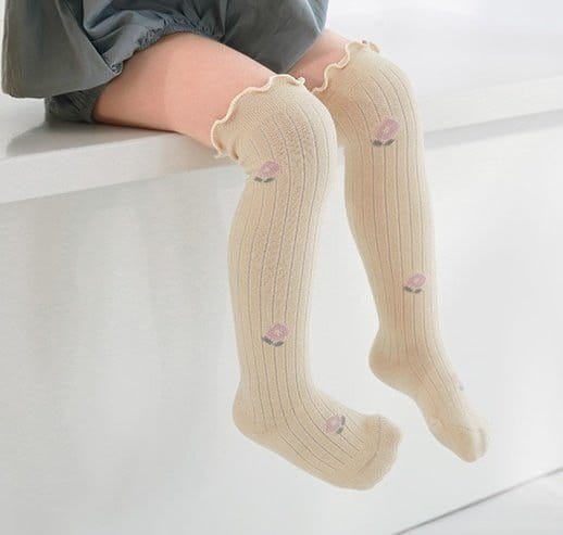 Miso - Korean Children Fashion - #childofig - Frisia Knee Socks - 6