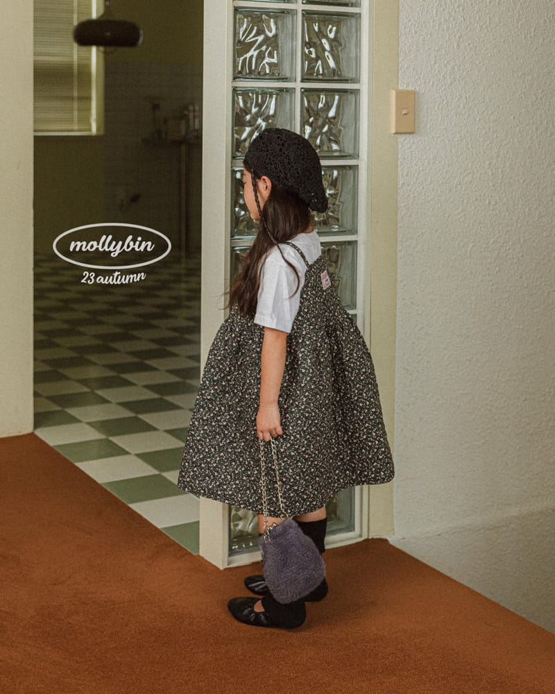 Mollybin - Korean Children Fashion - #discoveringself - Celin Quilting One-piece - 7