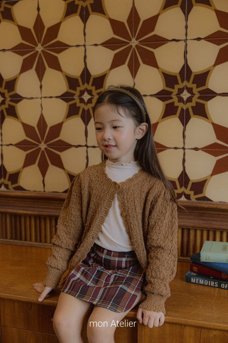 Mon Atelier - Korean Children Fashion - #designkidswear - Grand Ma Cardigan - 10