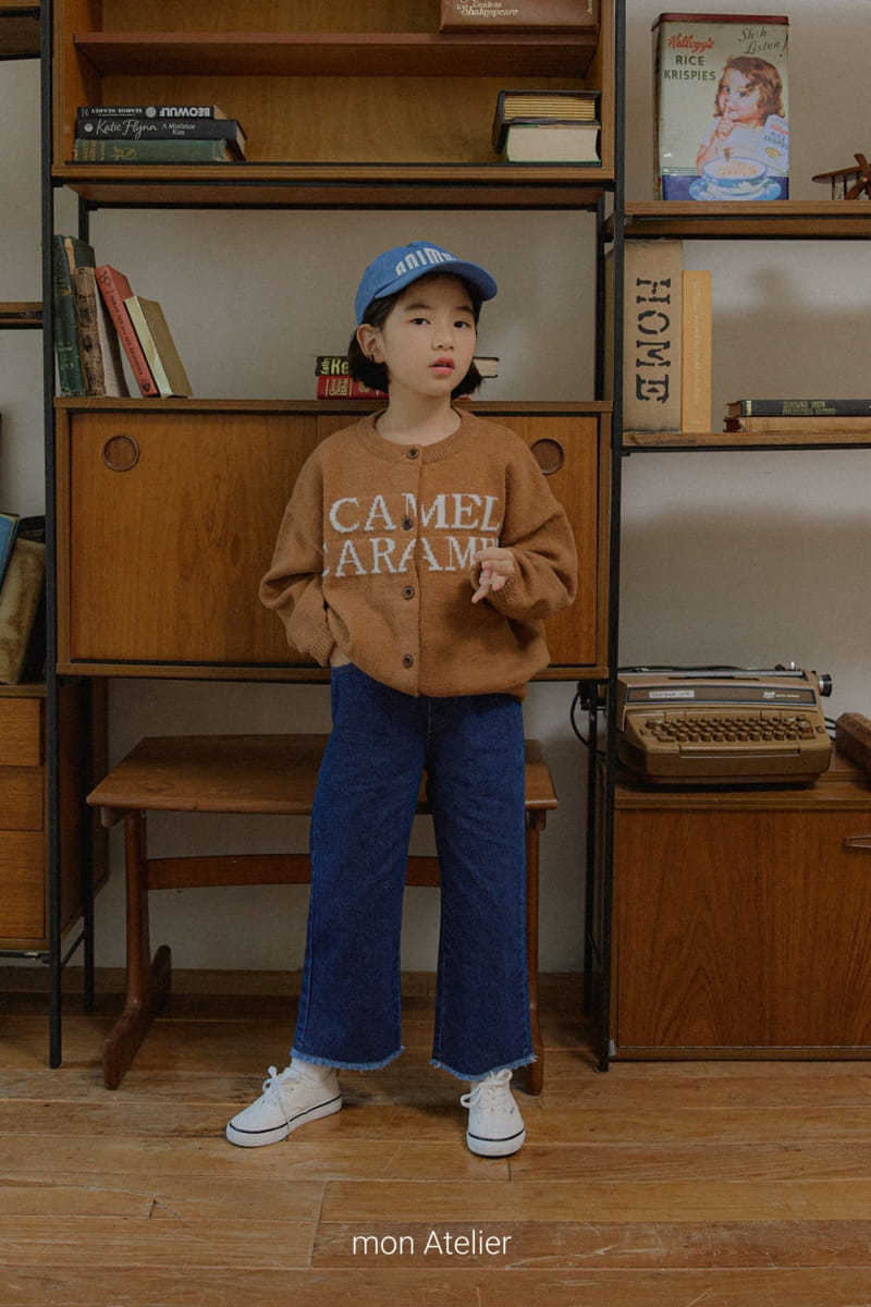 Mon Atelier - Korean Children Fashion - #kidsstore - Camel Cardigan - 12