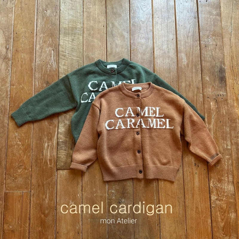 Mon Atelier - Korean Children Fashion - #minifashionista - Camel Cardigan