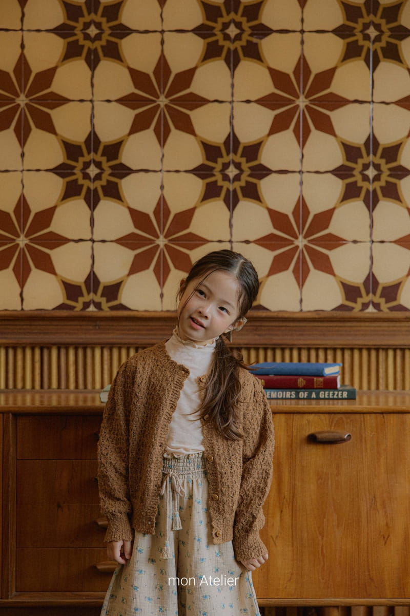 Mon Atelier - Korean Children Fashion - #minifashionista - Grand Ma Cardigan - 4