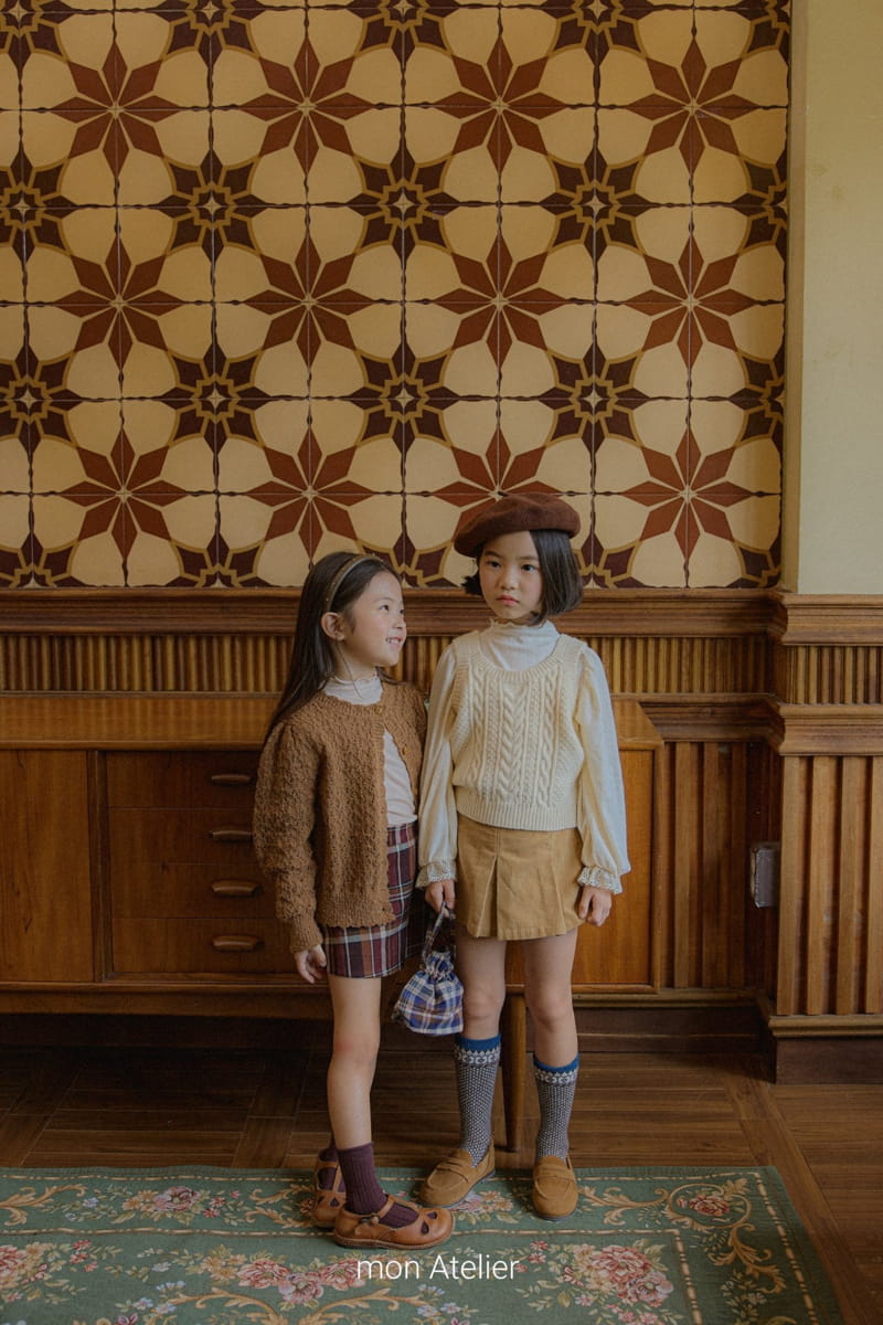 Mon Atelier - Korean Children Fashion - #stylishchildhood - Grand Ma Cardigan - 7