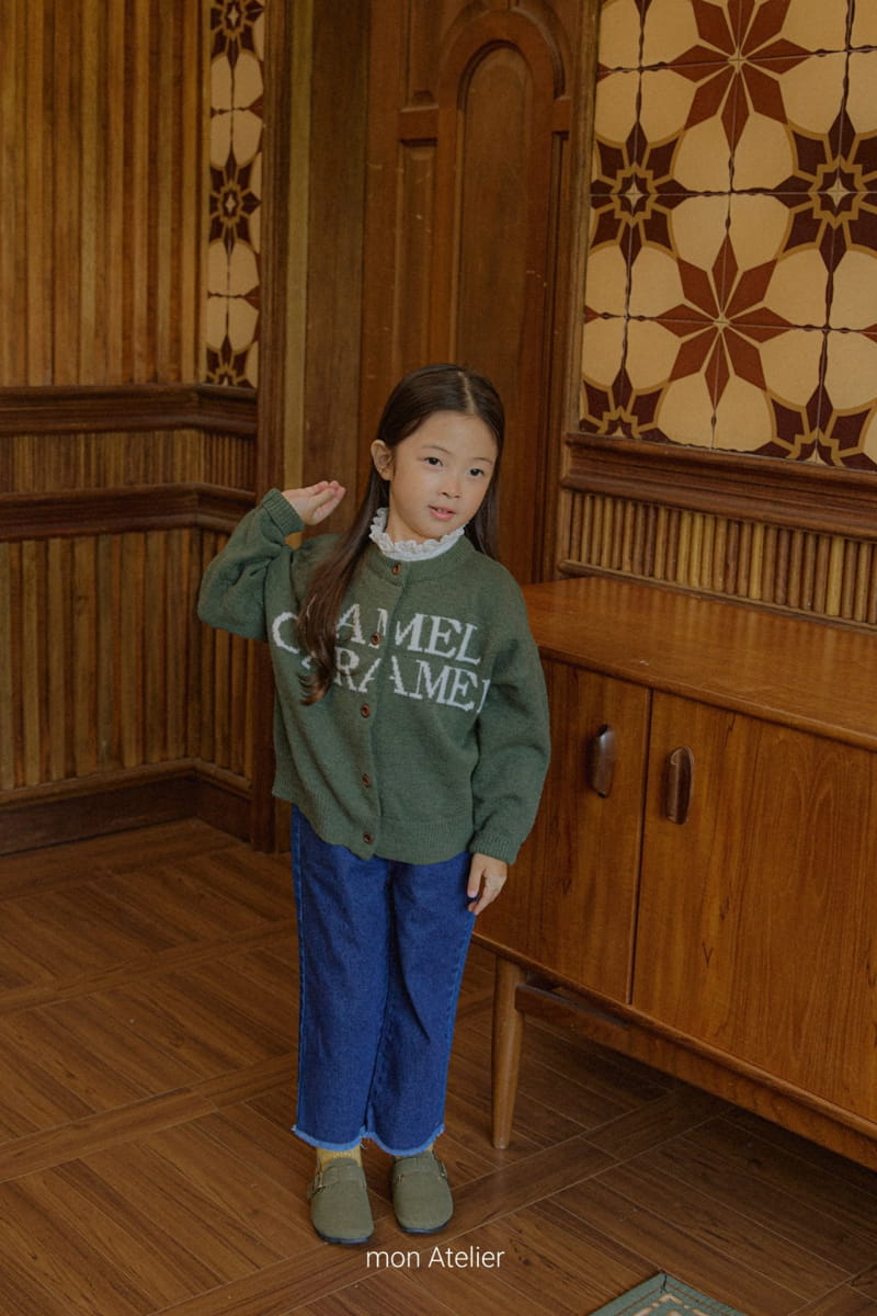 Mon Atelier - Korean Children Fashion - #stylishchildhood - Camel Cardigan - 5