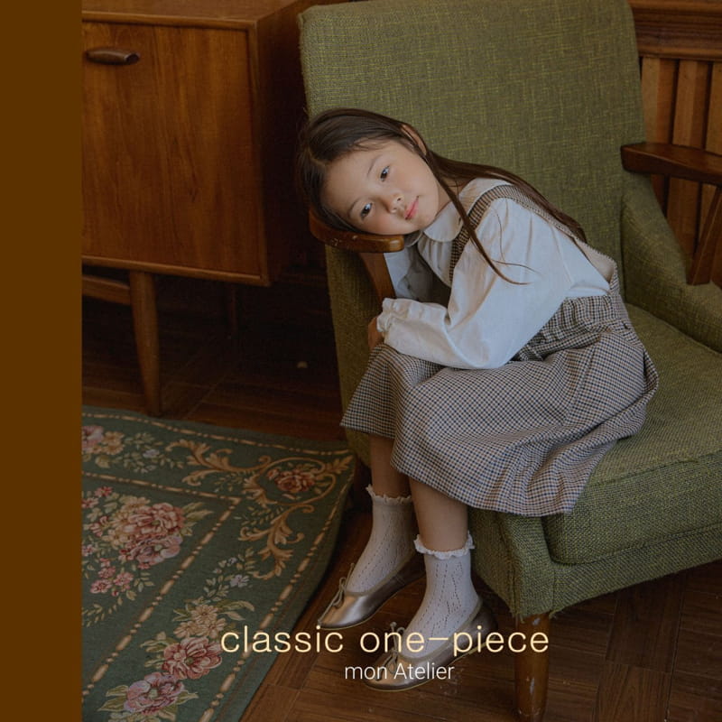 Mon Atelier - Korean Children Fashion - #todddlerfashion - Classic One-piece