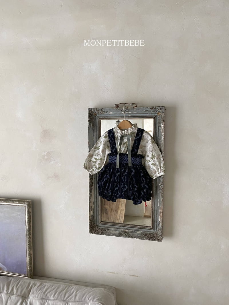 Mon Petit Bebe - Korean Baby Fashion - #onlinebabyboutique - Miel Smocked Bodysuit - 7