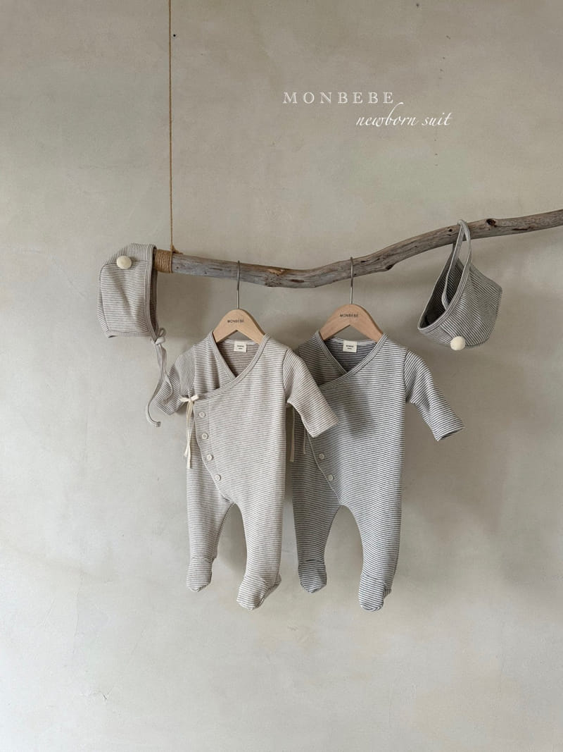 Monbebe - Korean Baby Fashion - #babyboutique - Cozy Bodysuit - 3