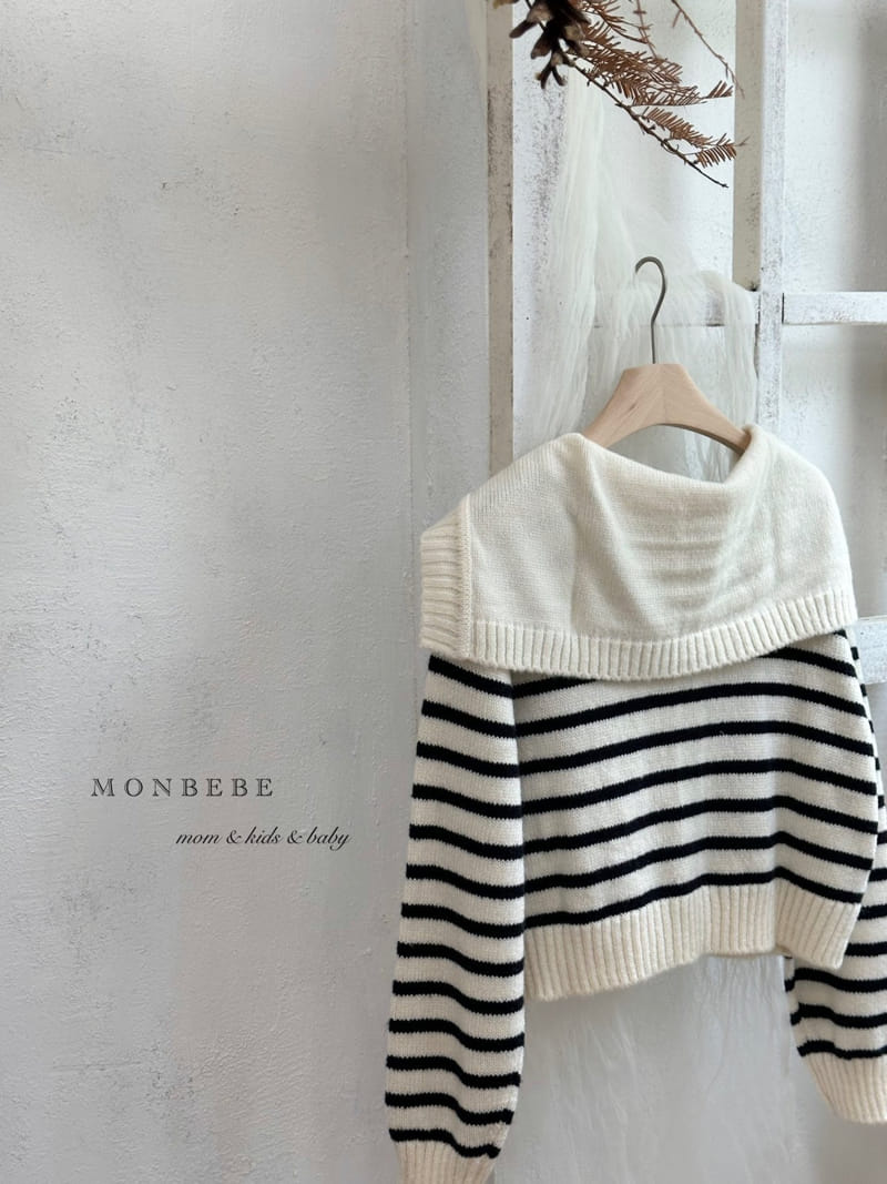 Monbebe - Korean Baby Fashion - #babyboutique - Mue Knit Cardigan Mom - 8
