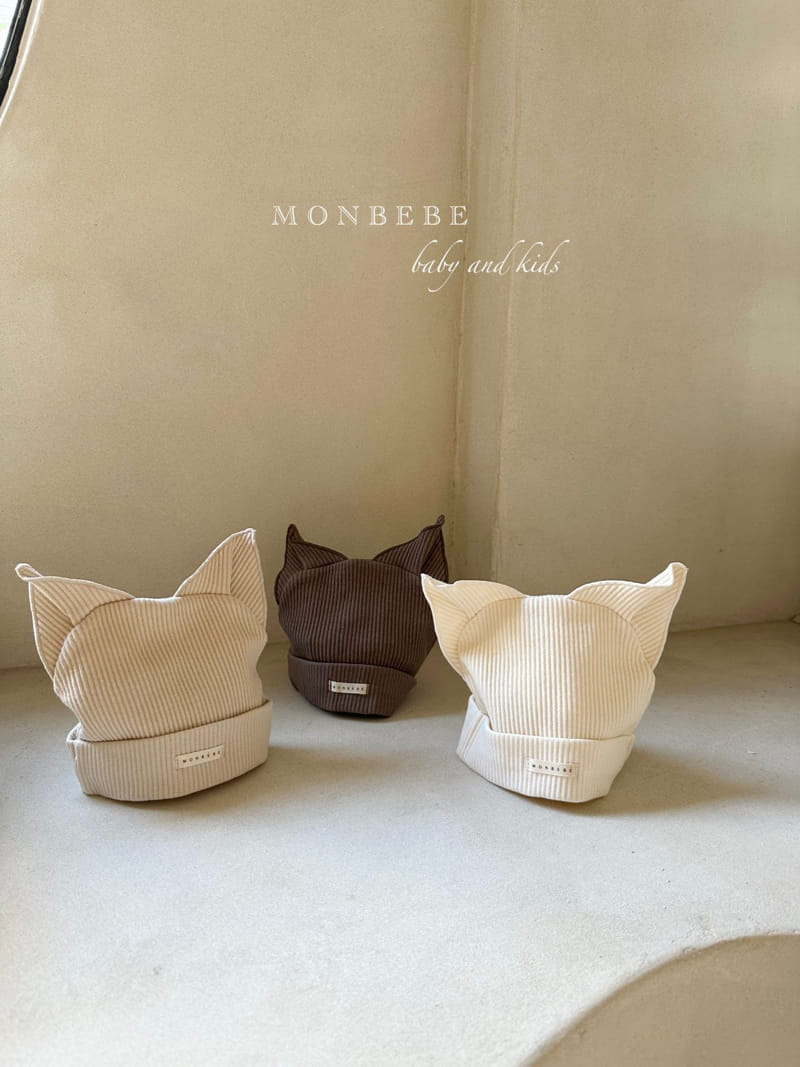 Monbebe - Korean Baby Fashion - #babyboutiqueclothing - Cat Beanie - 6