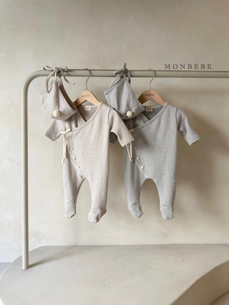 Monbebe - Korean Baby Fashion - #babyboutique - Cozy Bodysuit - 4