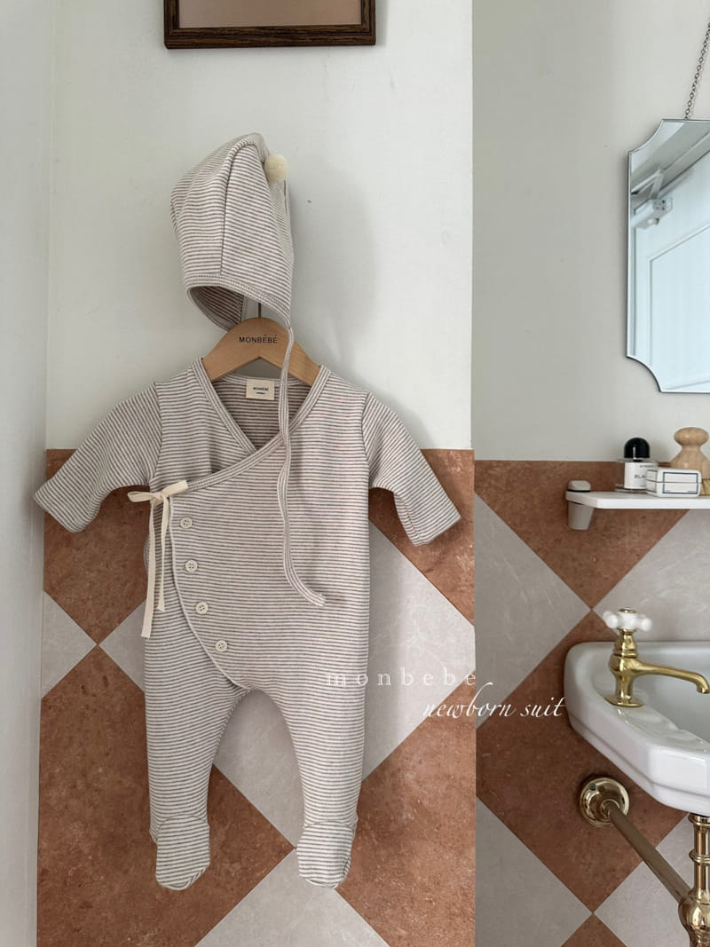 Monbebe - Korean Baby Fashion - #babyclothing - Cozy Bodysuit - 5