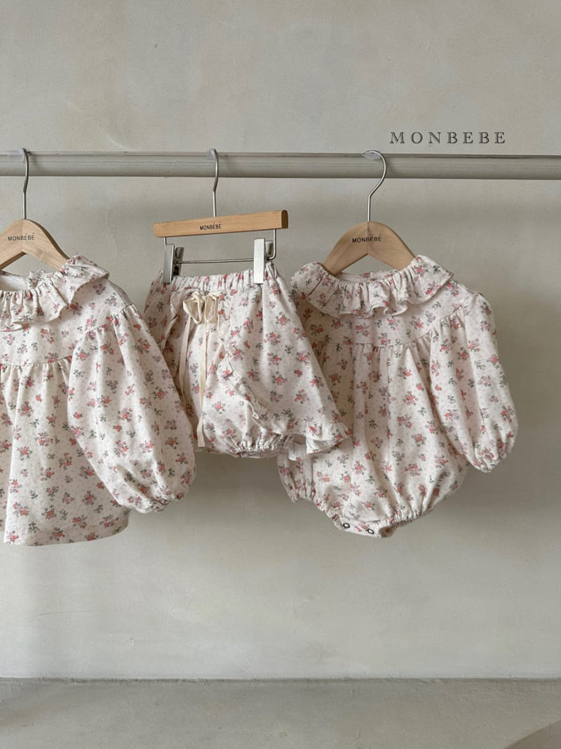 Monbebe - Korean Baby Fashion - #babyfashion - Ellder Flower Bodysuit
