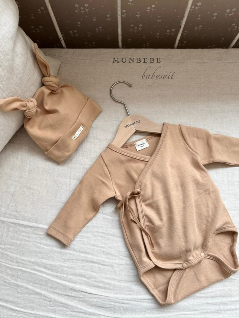 Monbebe - Korean Baby Fashion - #babyfever - Le Petit Bodysuit with Bonnet
