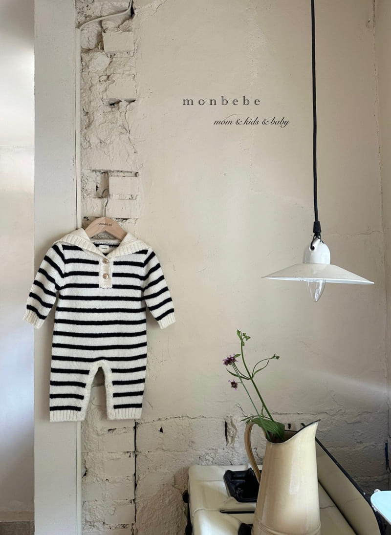 Monbebe - Korean Baby Fashion - #babyoutfit - Mue Knit Bodysuit