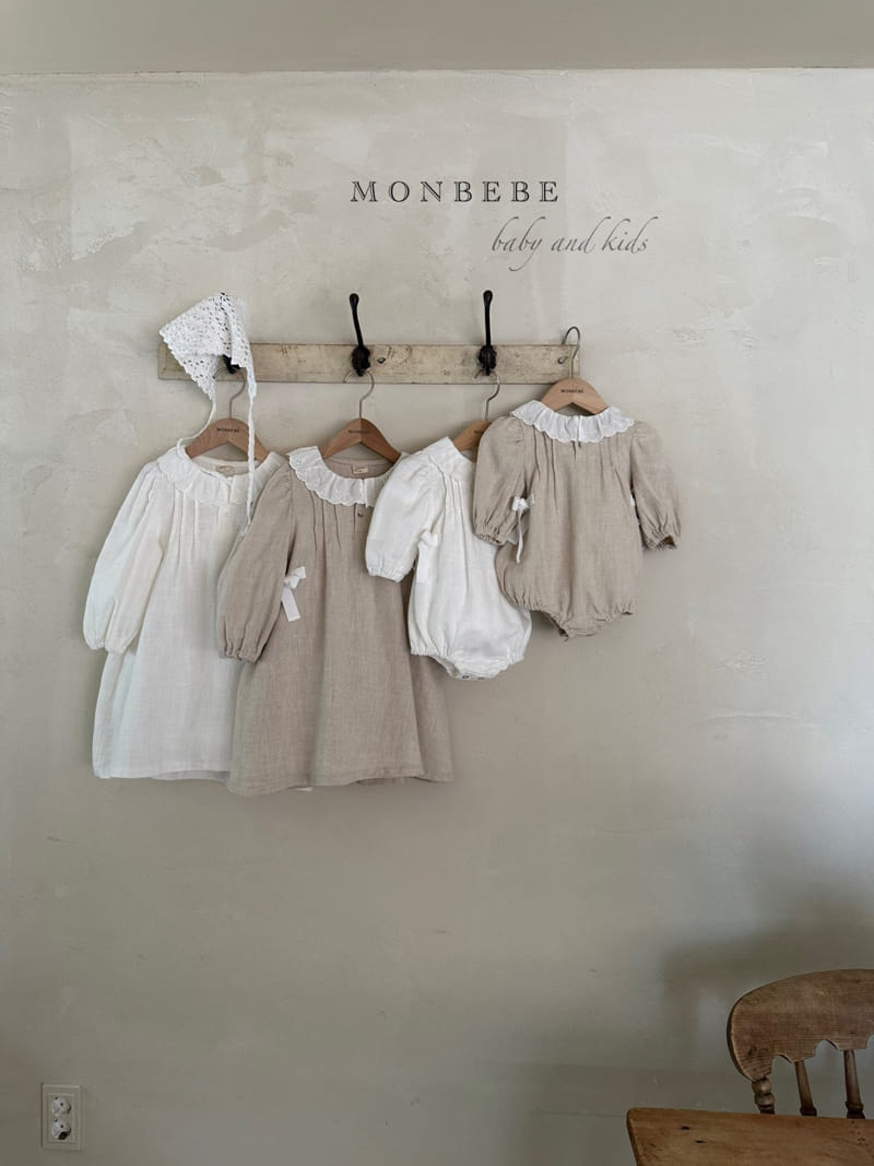 Monbebe - Korean Baby Fashion - #babyoutfit - Bera Pintuck Bodysuit - 12