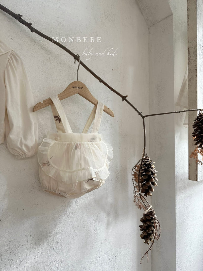 Monbebe - Korean Baby Fashion - #onlinebabyboutique - Apron Lolo Dungarees Bloomer - 7