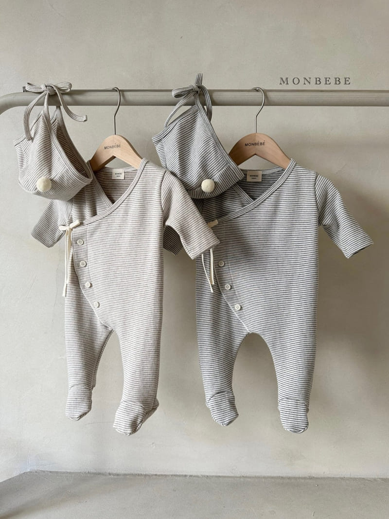 Monbebe - Korean Baby Fashion - #onlinebabyshop - Cozy Bodysuit