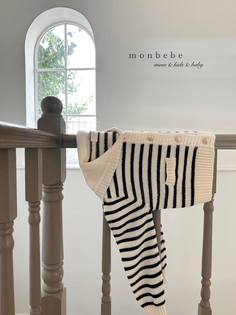 Monbebe - Korean Baby Fashion - #onlinebabyshop - Mue Knit Cardigan Mom - 7