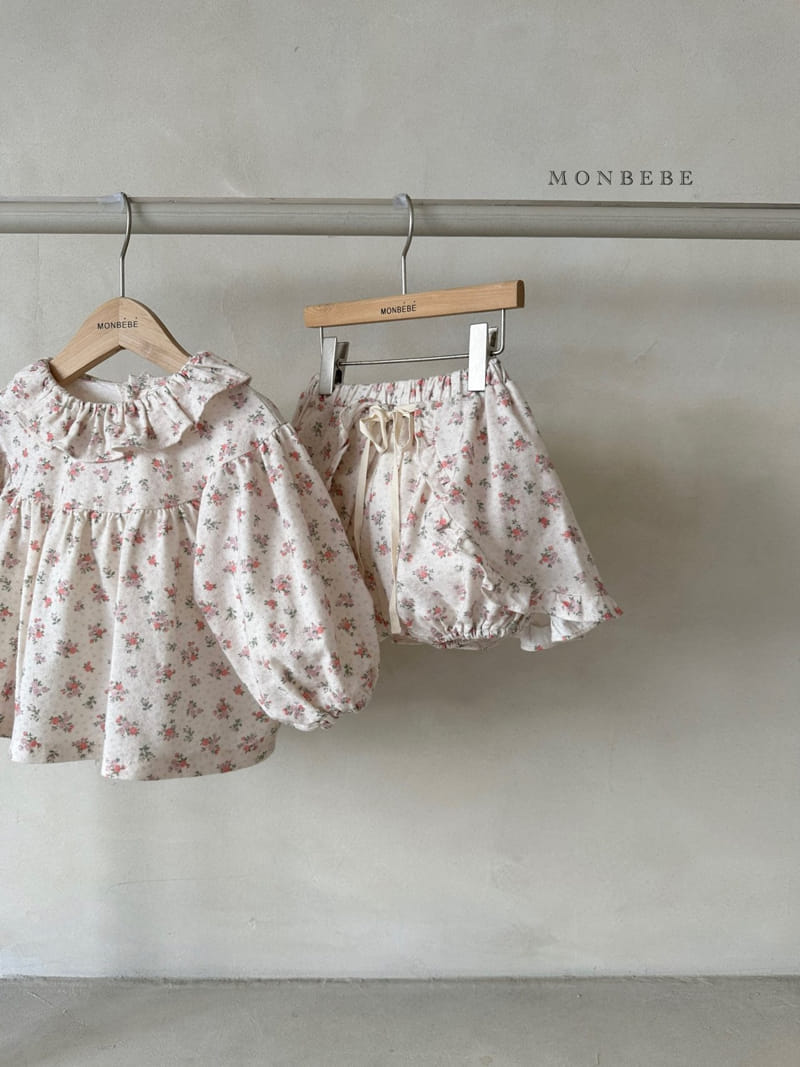 Monbebe - Korean Children Fashion - #fashionkids - Ellder Flower Blouse - 3