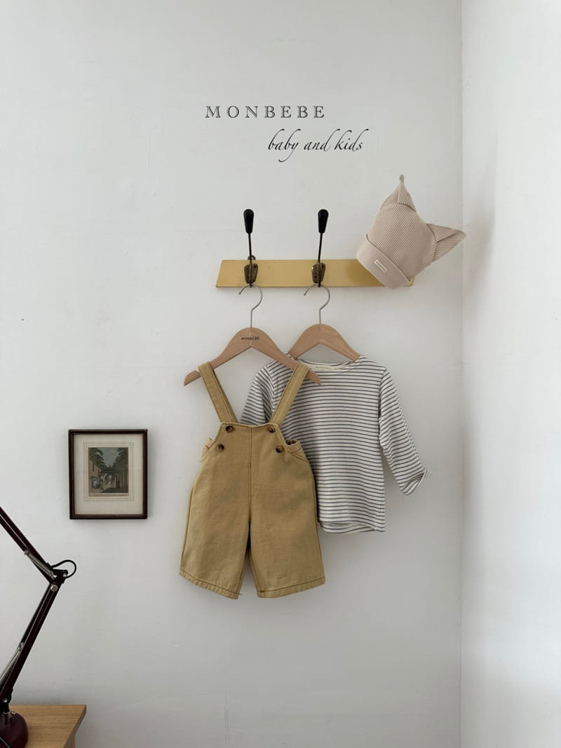 Monbebe - Korean Children Fashion - #kidsstore - Dungarees Pants - 7