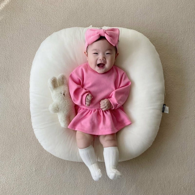 Moran - Korean Baby Fashion - #babyclothing - Candy Bodysuit Set - 2