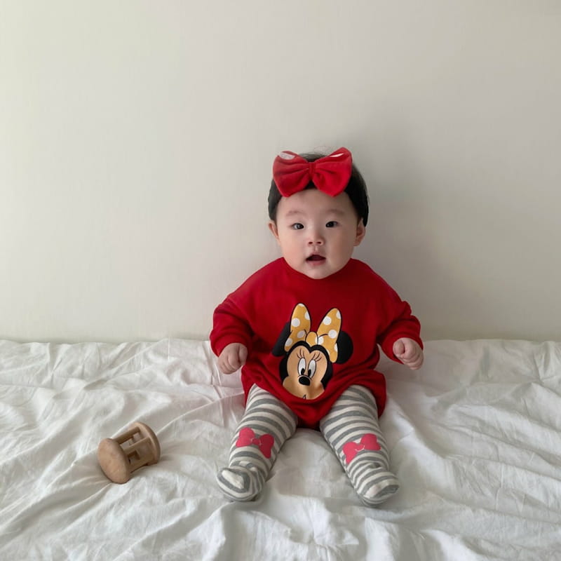 Moran - Korean Baby Fashion - #babylifestyle - Hi Sweatshirt Bodysuit