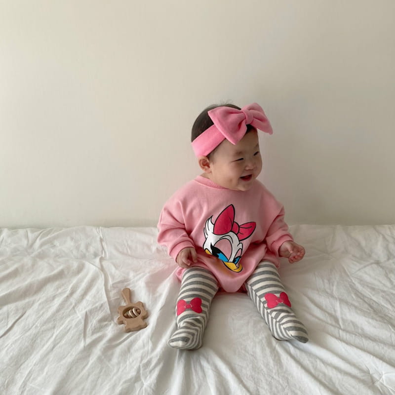 Moran - Korean Baby Fashion - #babywear - Hi Sweatshirt Bodysuit - 6